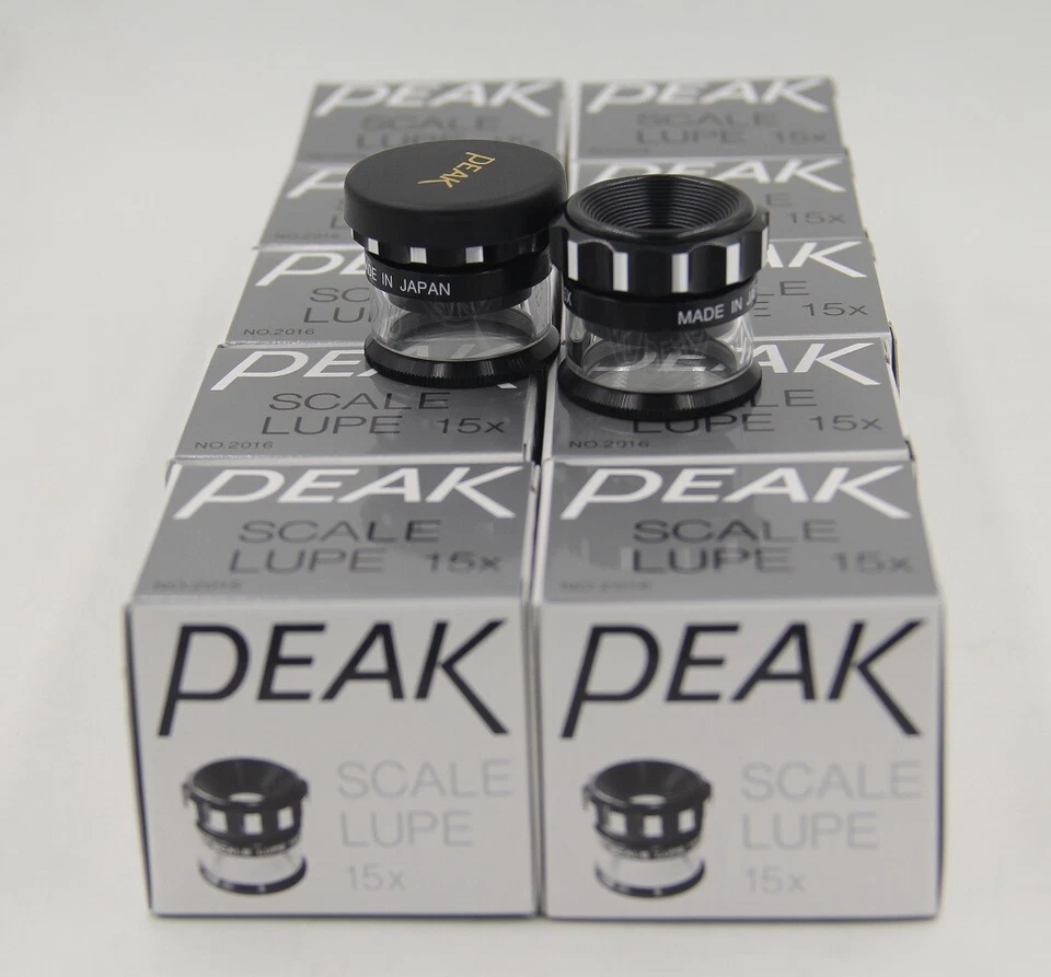 Original PEAK 2016-15X Scale Loupe 15x Portable Magnifier With Standard Scale - Image 3 of 4