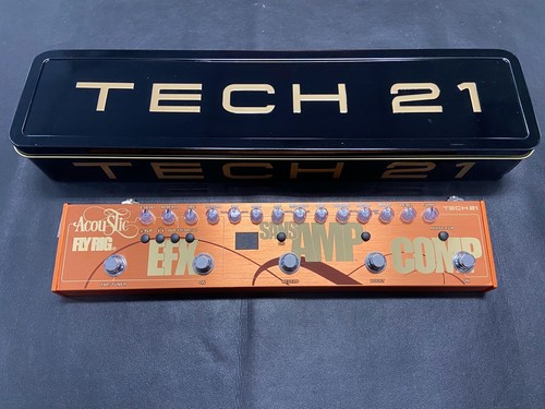 Tech 21 Acoustic Fly Rig Guitar Multi Effects DI Pedal New! - Picture 2 of 5