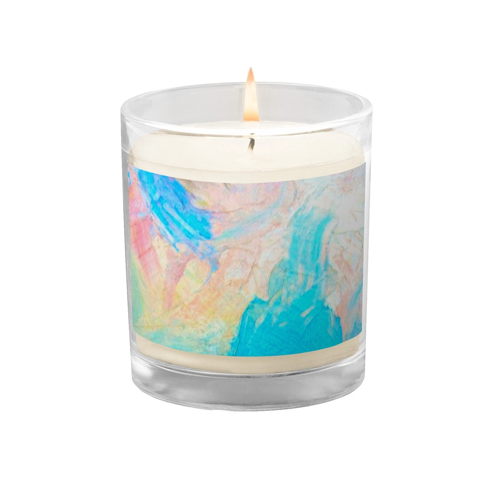 Soy Wax Unscented White Décor Candles