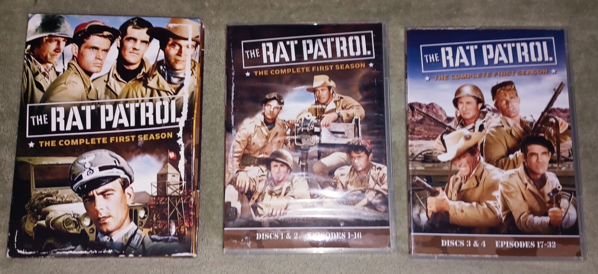 The Rat Patrol Season 1 2 DVD Box Set First/Second Complete
