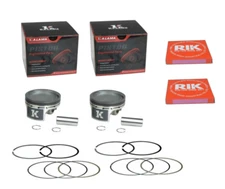2 Set Piston Ring Piston Kit for Polaris Ranger Sportsman RZR 800