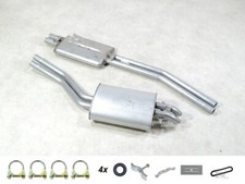 Mitteltopf Endtopf NEU für Mercedes SLC R107 Mitteltopf Edelstahl Box OE Style