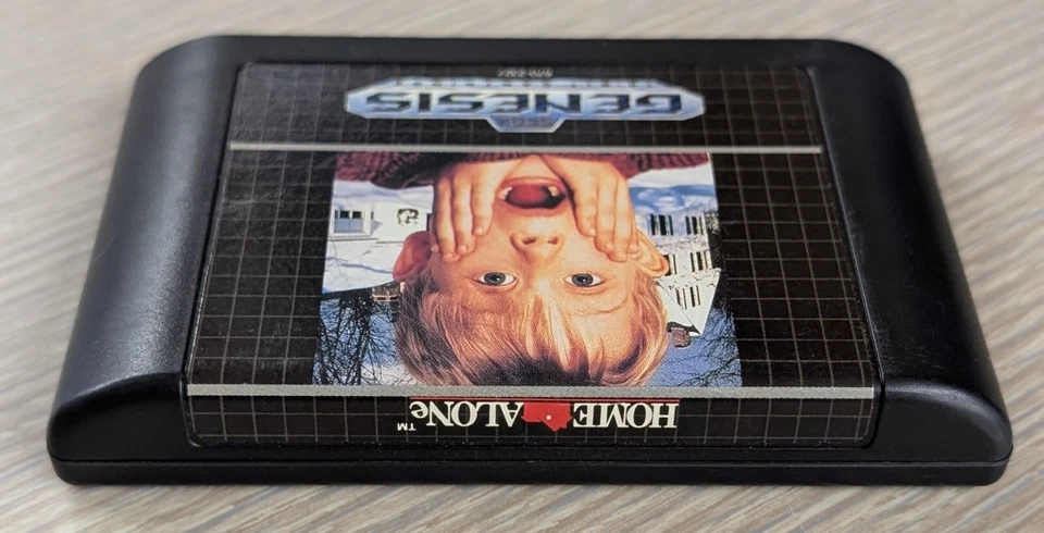1992 Sega Genesis Home Alone *NO MANUAL* Good Condition  - Image 3 of 4