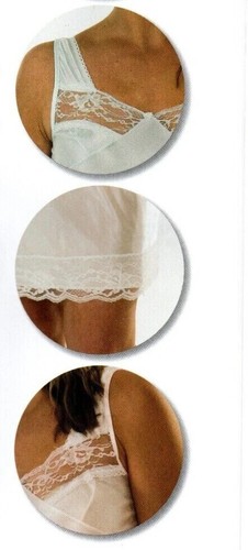Enagua antiestática resistente a la adherencia hasta la rodilla para damas talla 10-32 - Imagen 3 de 8