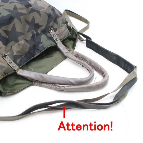 VALENTINO Camouflage Star Rockstud 2way Tote 871702 - Picture 7 of 12