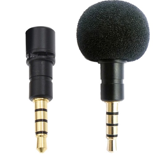 Enchufe conector de micrófono súper sensible de 3,5 mm para controlador teléfono inteligente tableta | eBay