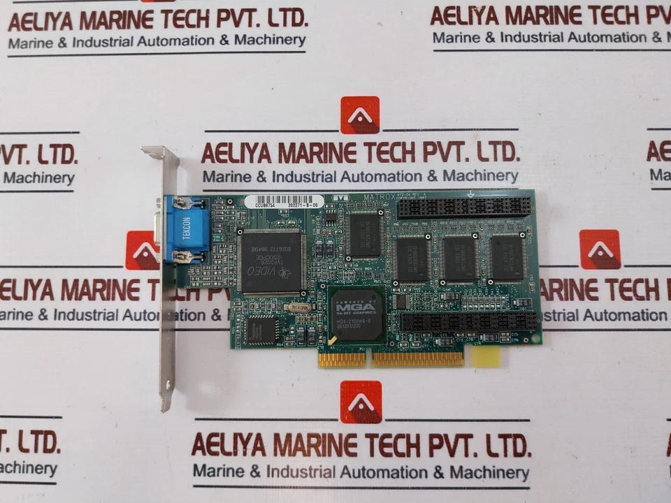 Matrox MGI MIL2A/4/OEM VGA Card AGP Video Adapter card Rev A - Image 4 of 4