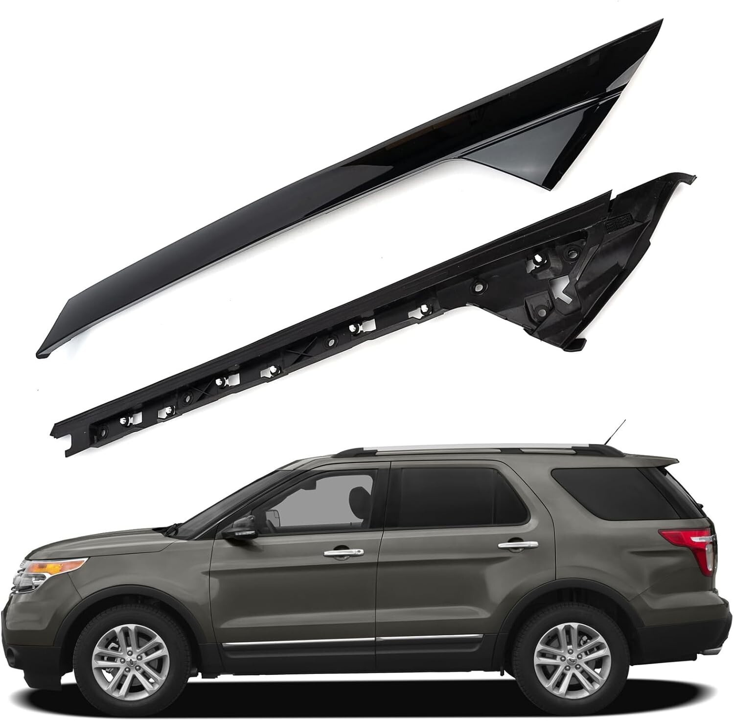 20-22 Windshield A-Pillar Molding Trim Kit Left & Right Side