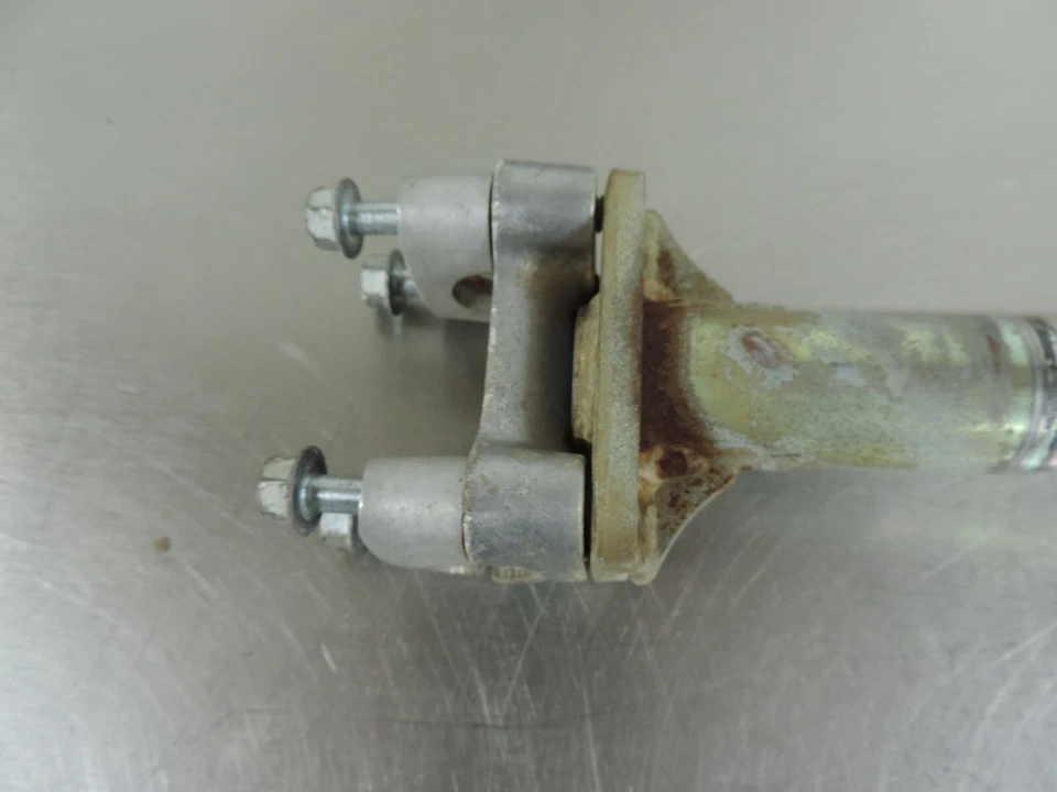 Yamaha Champ 100 Moto 1990 4 eje de dirección vástago columna abrazaderas de manillar Foto 3 de 4