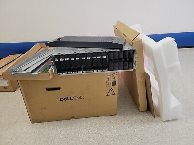 EMC Festplatten-Array-Erweiterung SAS KTN-STL3 10x 600GB 15K Festplatte 2x Controller 2x Netzteil-B/n