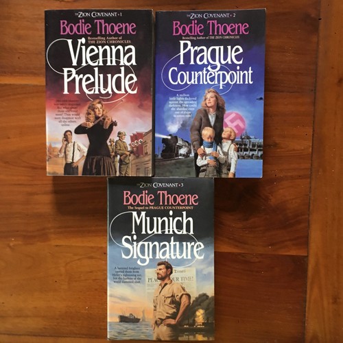 Lot 3 Zionsbund Körper Thoene Taschenbuch 1-3 Prag Wien München - Bild 2 von 7