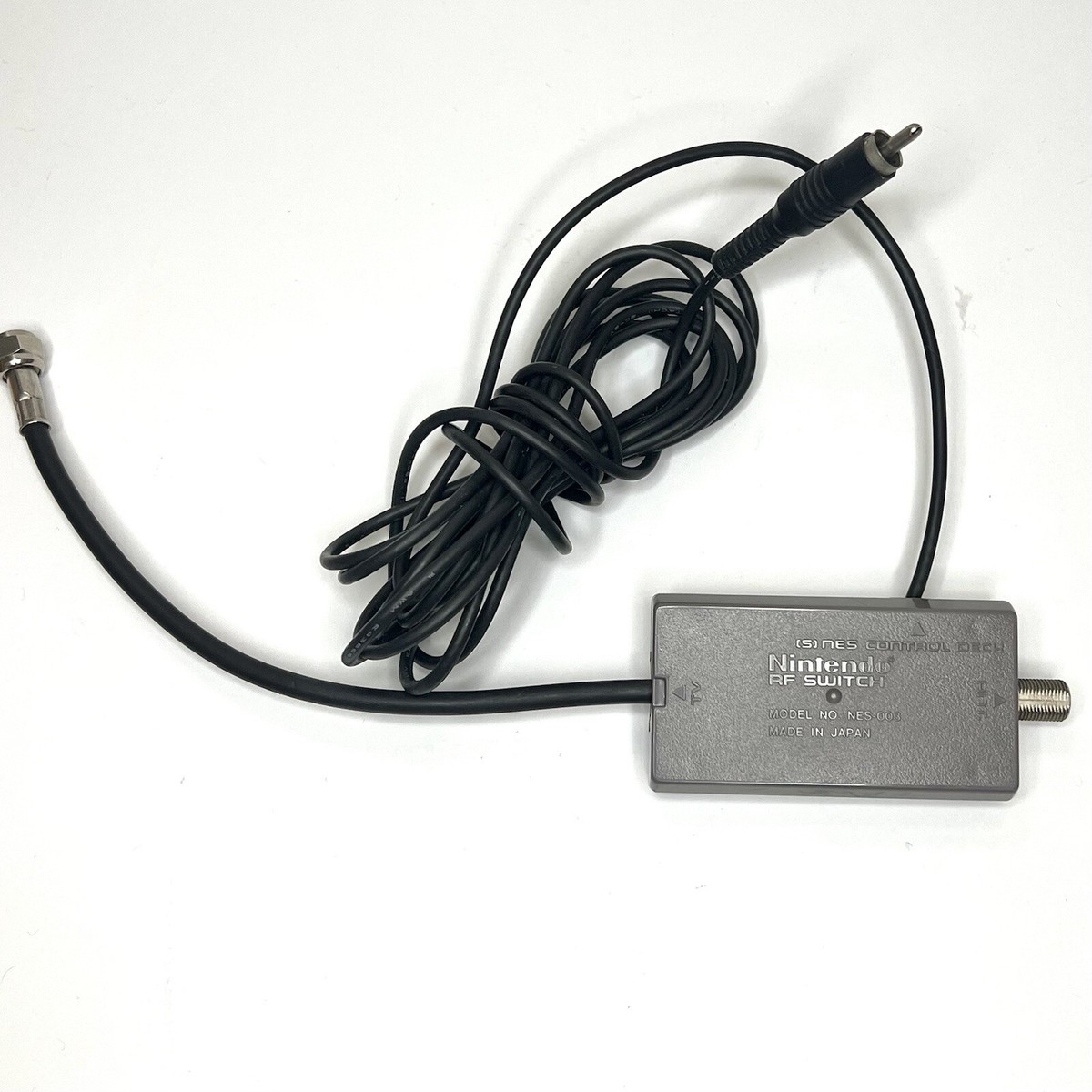 Nintendo NES RF AV Cable Adapter Switch OEM (NES-003) Tested