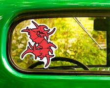SEPULTURA DECALs 2 Stickers Bogo For Car Truck Window Bumper Laptop