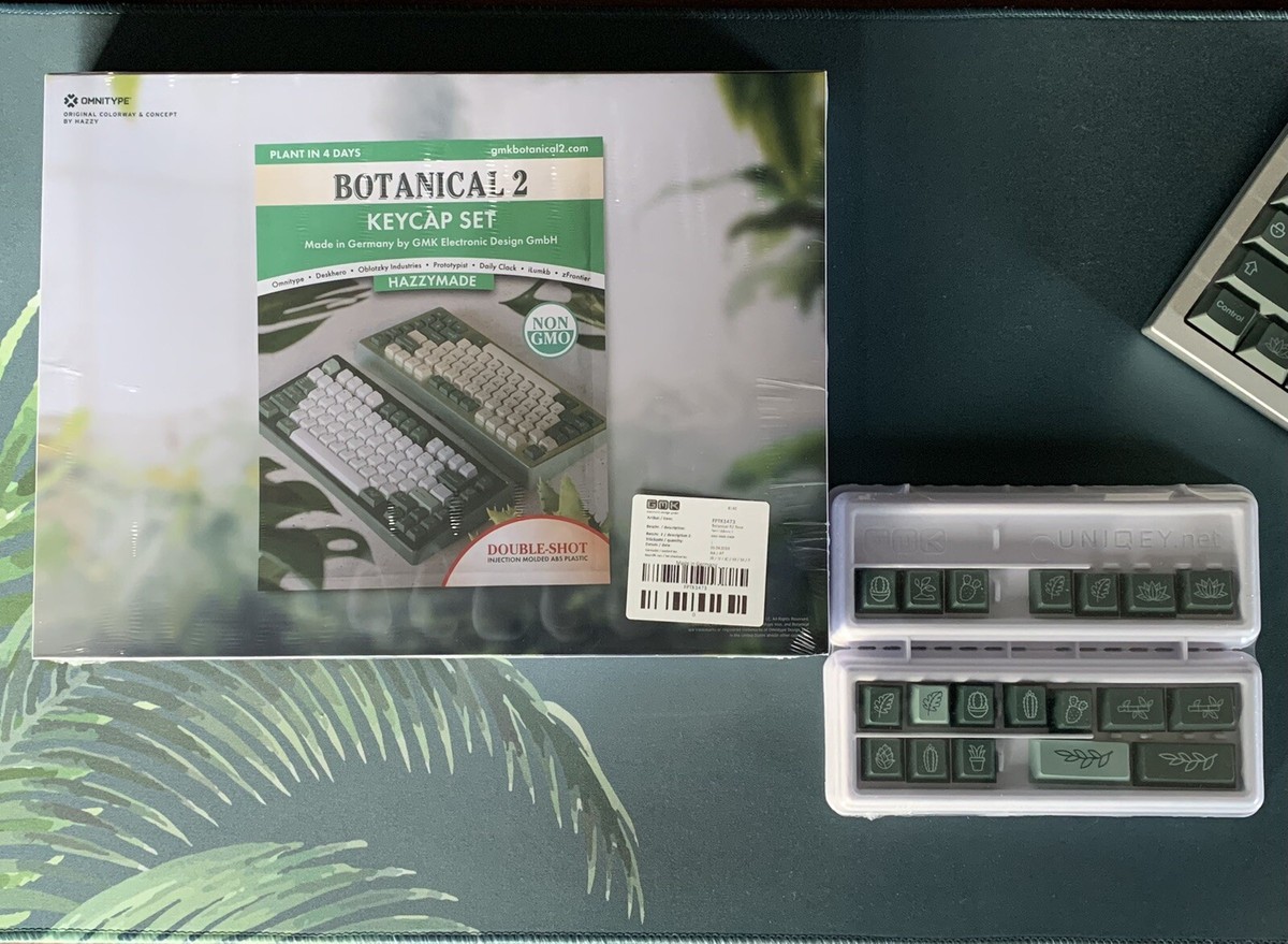 GMK Botanical 2 Standard (base) Keycap Set + Novelty Keys GMK Botanical 2 Standard (base) Keycap Set + Novelty Keys