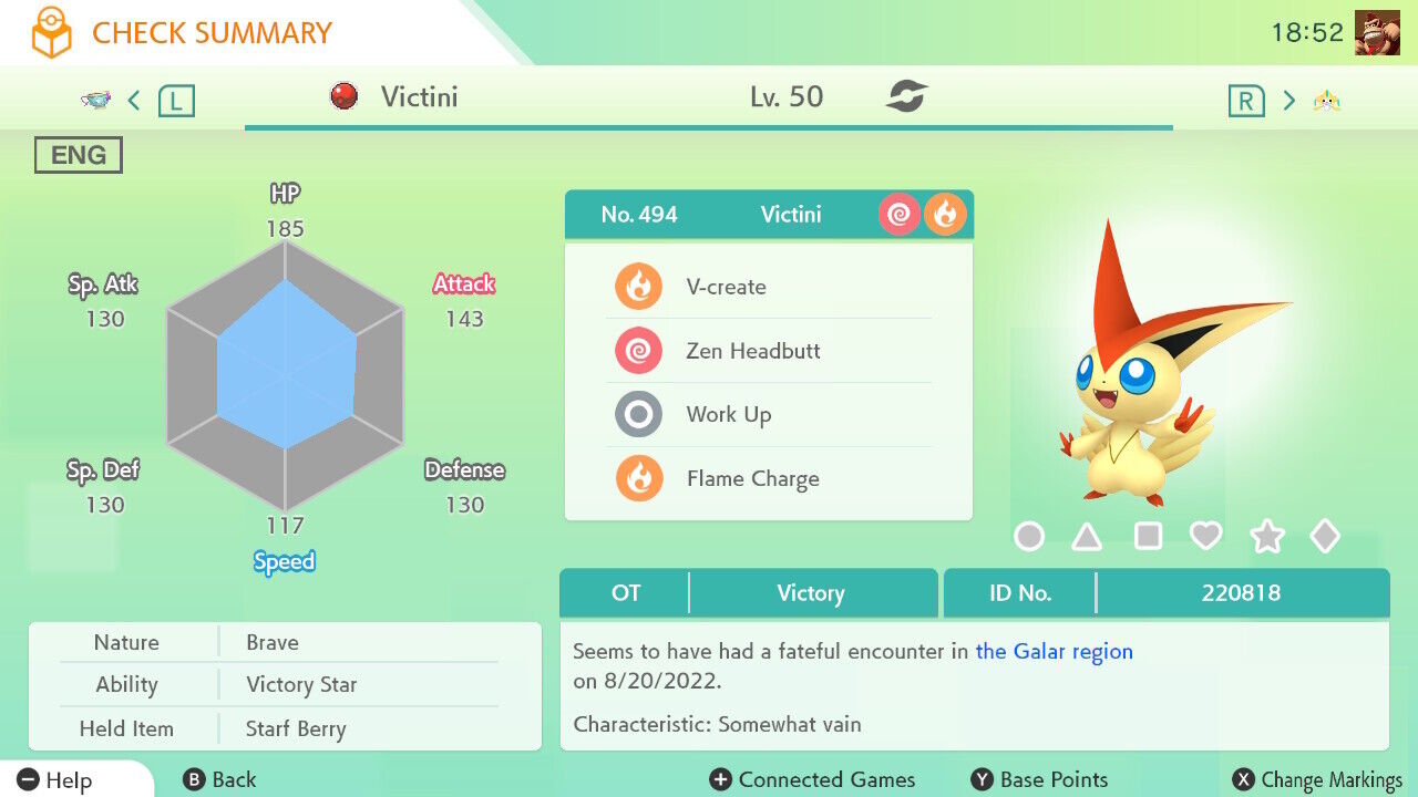 Legit 6IVs! Dada Zarude (Scarf Zarude) + free item for Pokemon Sword/Shield