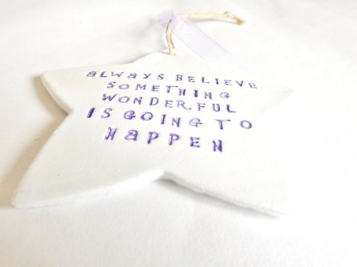 Always Believe Inspiring Quote Ornament Wall Sign Home Decor Motivating Gift - Picture 7 of 7