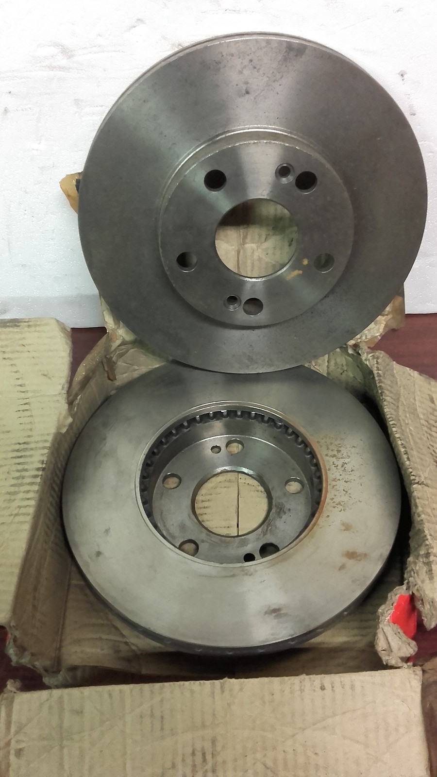 2 disques de frein avant Safrane 262x22 DDF1167 DF1036, freinage ventilé essence et diesel