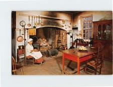 Cocina de postal en el Palacio del Gobernador, Williamsburg, Virginia