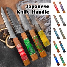 Japanese Chef Knife Handle Kitchen Solidified Wood Octagonal Handle Tools Hilt