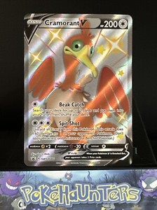 Pokemon Card Cramorant V SWSH086  SWSH Black Star Promo Near Mint