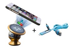Cell Phone Holder Universal Mobile Phone Car Mount comes with free phone charger