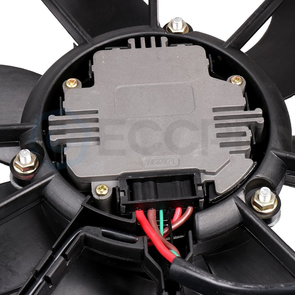 Electric Radiator Cooling Fan Kit For 2005 2006 2007 2008-2010 Volkswagen Jetta - Imagem 4 de 4