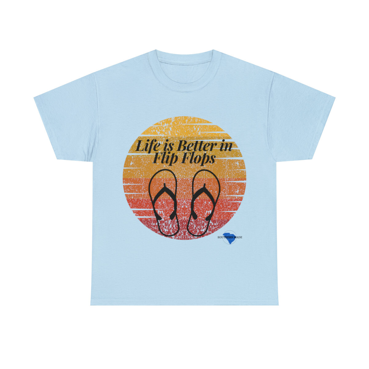 Life is Better in Flip Flops Unisex Cotton Tee