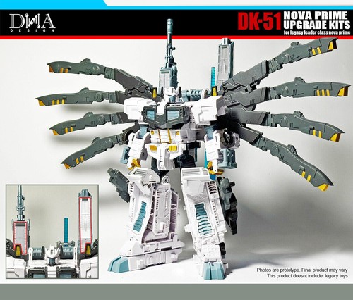 DNA DK-51 Upgrade Kit For Legacy Leader Class Nova Prime WITH BONUS - Picture 4 of 20