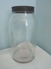 Vintage Horlicks Malted Milk The Original Glass Jar Old Slough Bucks England