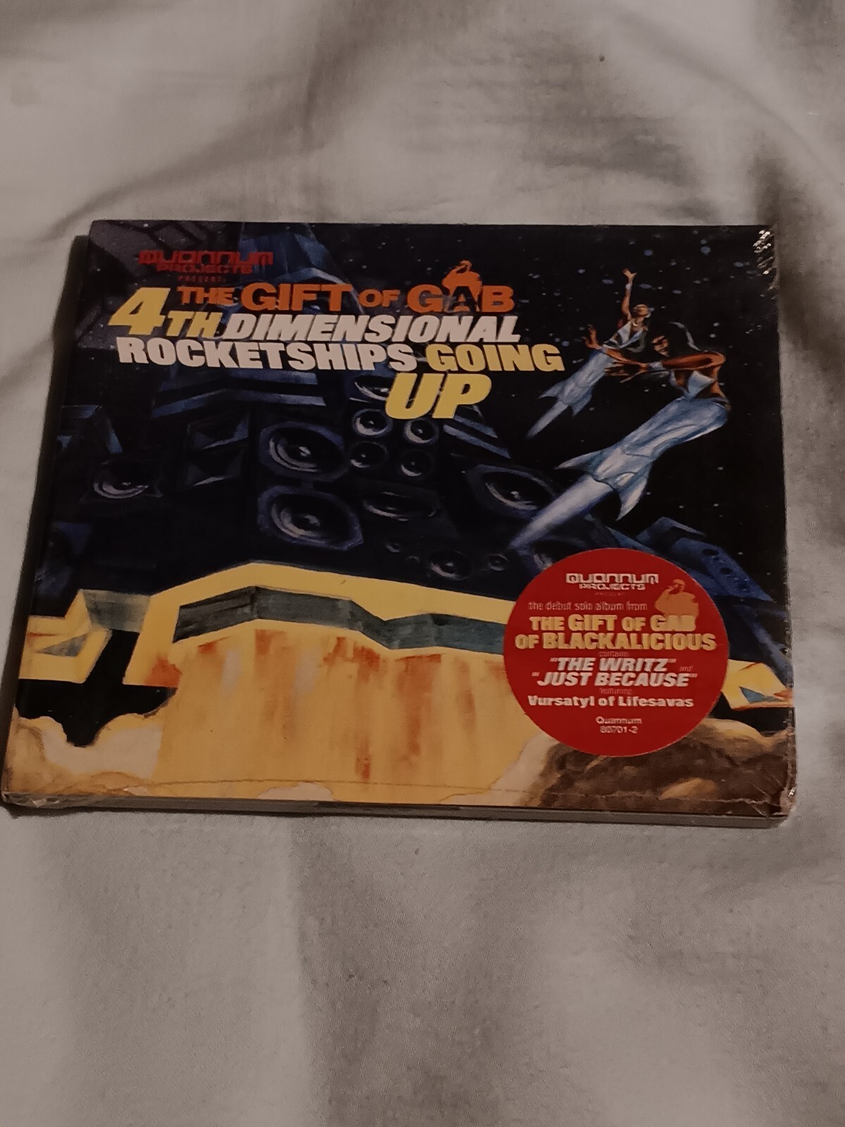Gift of Gab Fourth Dimensional Rocketships Going Up (CD) Cult HTF Sealed D 92