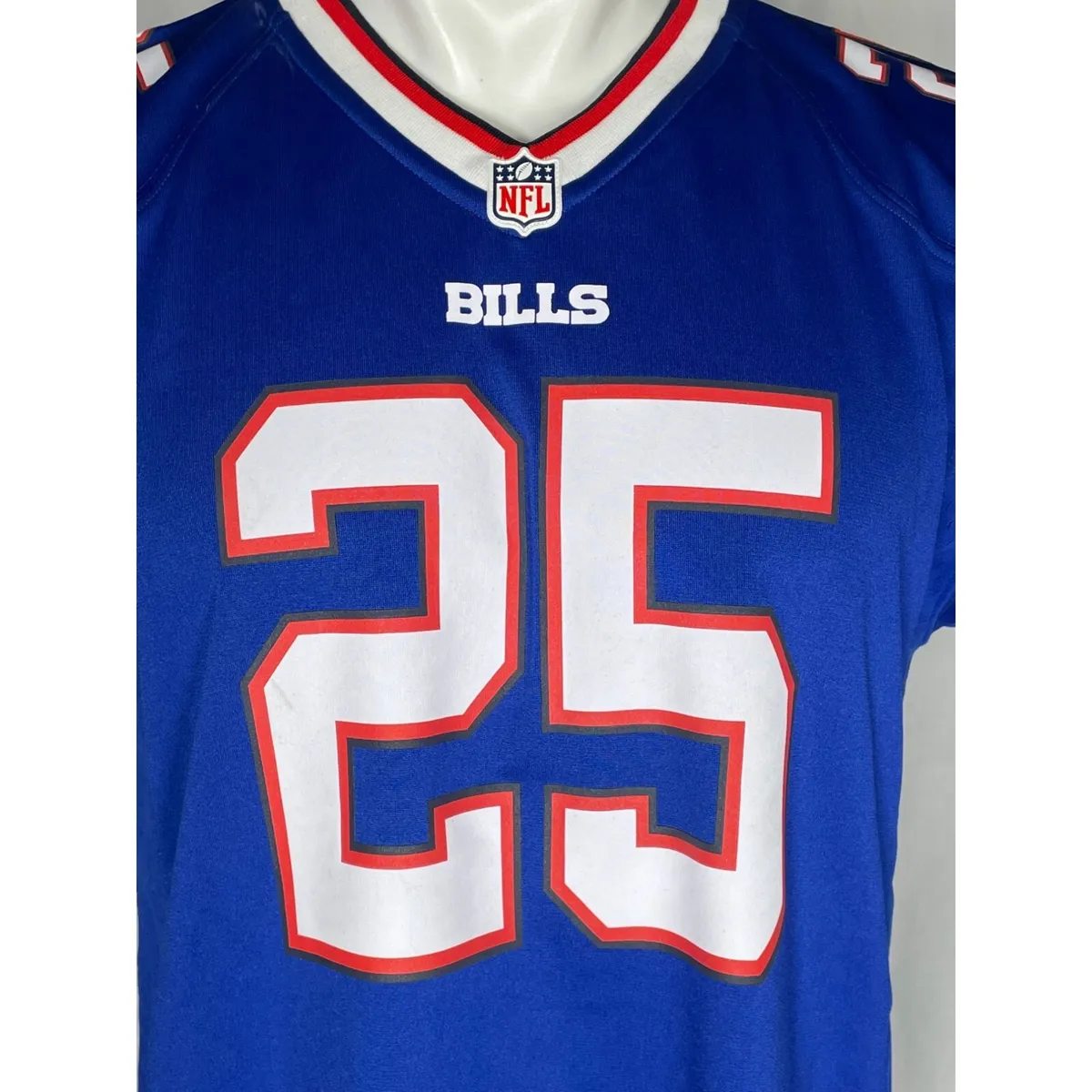 Nike Buffalo Bills No25 LeSean McCoy Royal Blue Team Color Men's Stitched NFL Limited Tank Top Suit Jersey