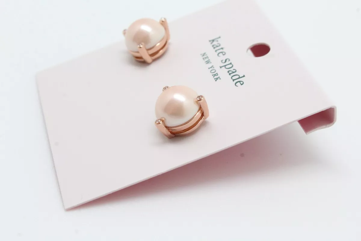 Kate spade rise and shine pearl studs deals