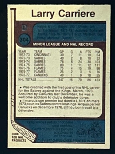 AUTOGRAPHED 1977-78 O-PEE-CHEE HOCKEY CARDS YOU SELECT GROUP 2 (SOME NOT SIGNED) - Bild 110 von 284