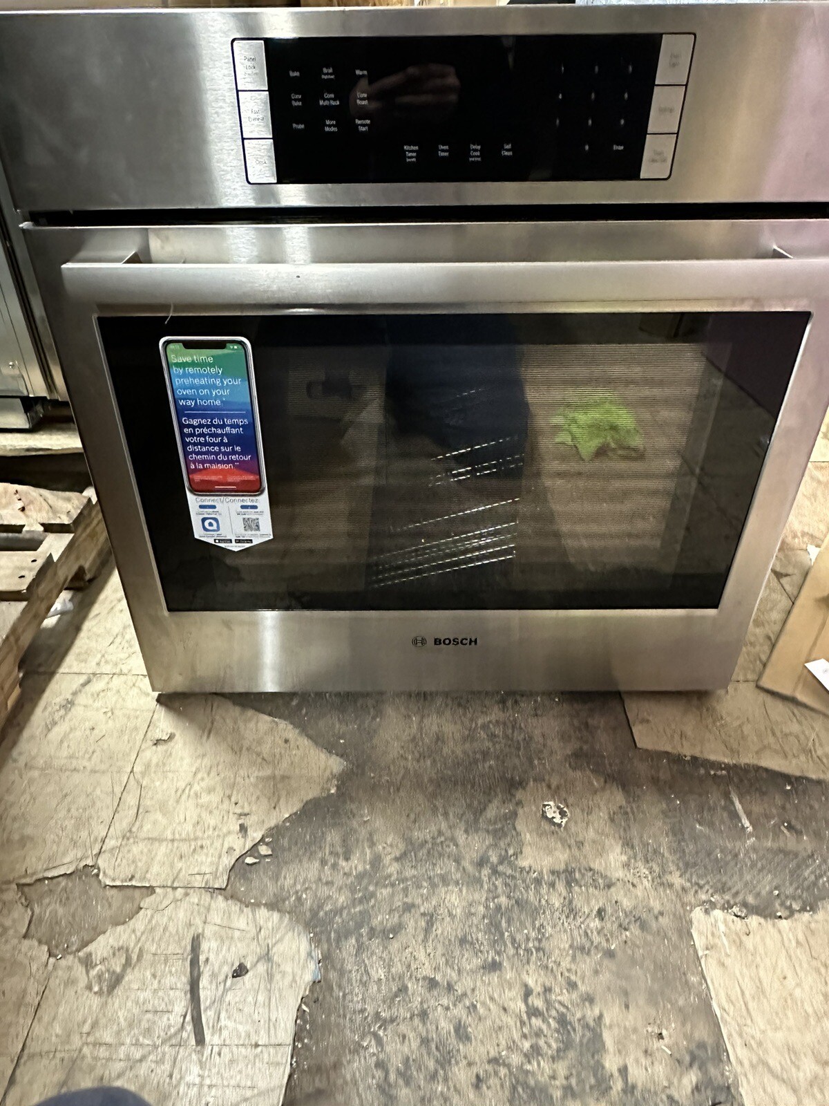 Bosch 800 Series HBL8453UC 30'' Smart Single Electric Wall Oven