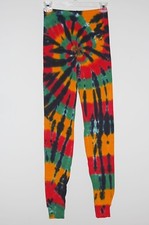 Kids TIE DYE Leggings Rasta Spiral hippie Long Johns 6m 12m 18m 2T 4T 6 8 10 12