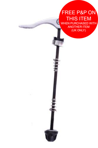 SPEDINO ASSE POSTERIORE SGANCIO RAPIDO MOUNTAIN BIKE 166mm LEGA ARGENTO PREZZO AFFARE