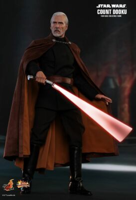 New Hot Toys MMS496 Star Wars Attack of the Clones Count Dooku 1/6