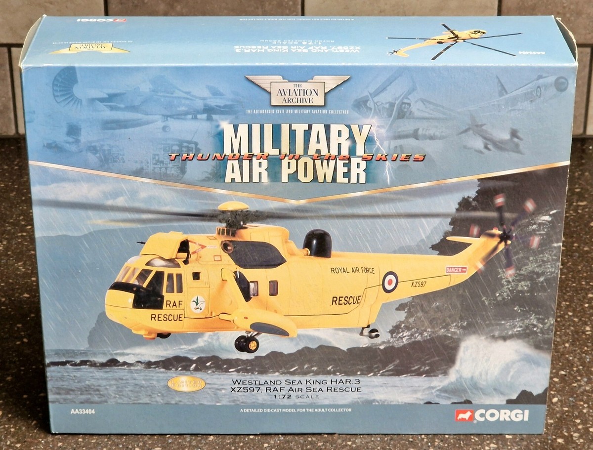 Corgi AA33404 Aviation Archive Westland Sea King Har.3 XZ597 RAF