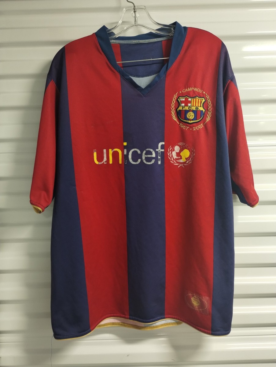 FC Barcelona 2007/2008 Home #14 Henry Soccer Shirt Football Jersey
