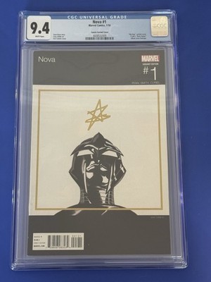NOVA 1 CGC 9.4 CANETE J COLE BORN SINNER HIP HOP HOMAGE VARIANT COVER Comic 2016