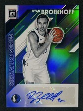 2019-20 Donruss Optic - Signature Series Green Wave #SS-RBK Ryan Broekhoff AUTO