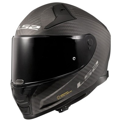 LS2 FF811 Vector II Carbon Solid Matt Black Gr. M Motorradhelm Carbonhelm
