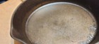 Unmarked Fat Handle Wagner Cast Iron Skillet #8 (10 1/8") Restored — photo 9