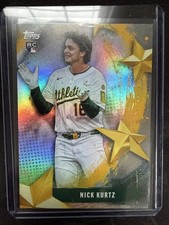 2025 Topps Update NICK KURTZ Stars of MLB #SMLB-61  (RC) Athletics