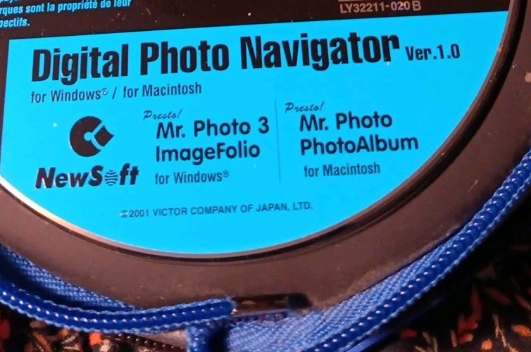 JVC Digital Photo Navigator V1.0 Windows / Mac NewSoft 2001 - Image 2 of 3