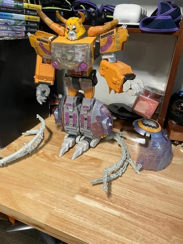 Transformers Hasbro 2003 15" Armada Unicron Supreme Class Figure Toy Notes