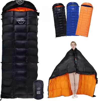 -10°F 0°F 10°F 15°F down Sleeping Bag for Adults,800/650 Fill Power,Ultralight W