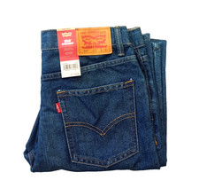 NEW Boys Levi's 514 Straight Stretch Denim Jeans Size 18 Regular 29x31 Blue NWT