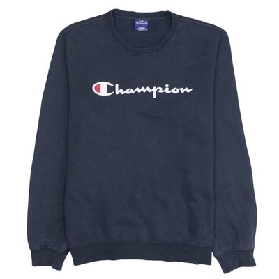 Pullover Sweatshirt Herren UK Größe L Champion Blau