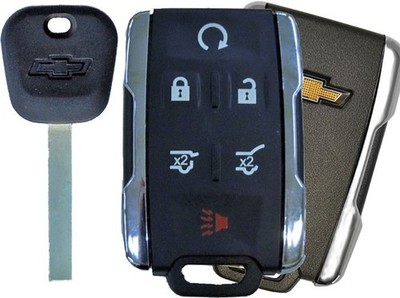 Transponder key plus remote for 2015-2020 Chevrolet Suburban